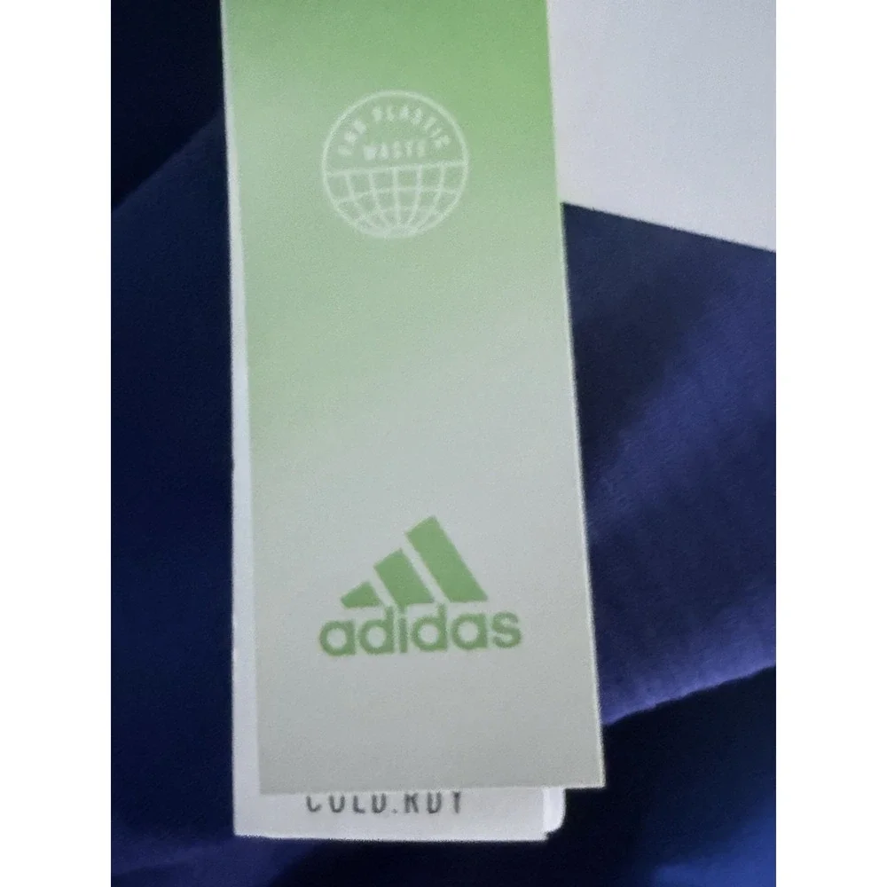 Adidas C.READY‎ TRG CREW Sweatshirt Mens L Victory Blue 3 Stripe Logo NWT$80